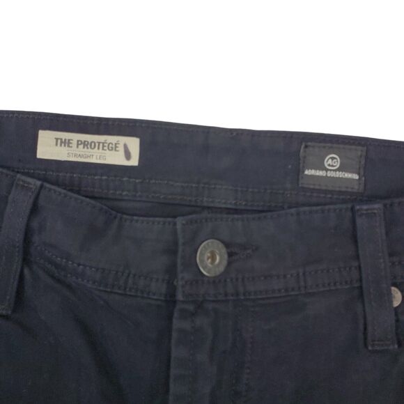 AG ADRIANO GOLDSCHMIED Jeans THE PROTEGE Mens 36x34 Black Straight Leg Casual - Picture 5 of 9